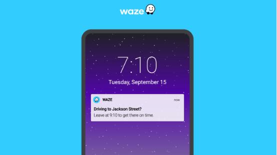 Waze在出行建议和车道指引还有交通通知等方面变得更聪明