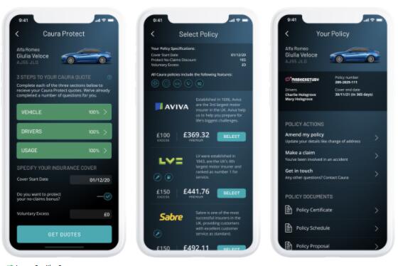 针对英国车主的应用软件Caura开始提供保险