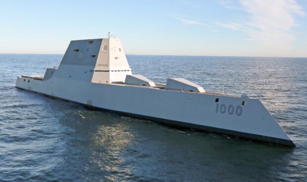 海军Zumwalt隐形驱逐舰即将搭载高超音速武器