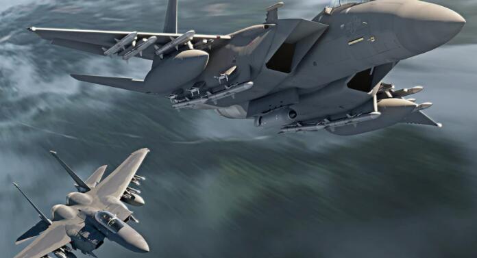 雷神公司为现代版本的F-15喷气式战斗机建造和升级AN/APG-82AESA机载雷达