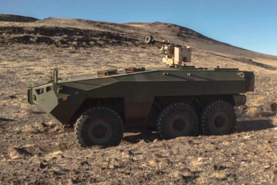 德事隆系统公司推出新型武装侦察车原型