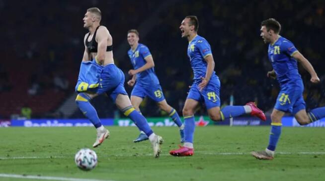 2020欧洲杯:最后一搏的多夫比克冠军将乌克兰队送入四分之一决赛