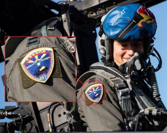 美国空军飞行员发现俄罗斯补丁