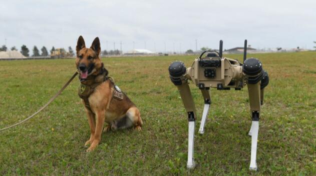 半自主机器狗帮助美国空军提高基地安全
