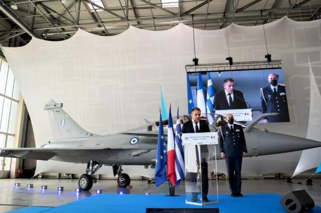 希腊空军收到达索航空公司订购的第一架阵风战斗机