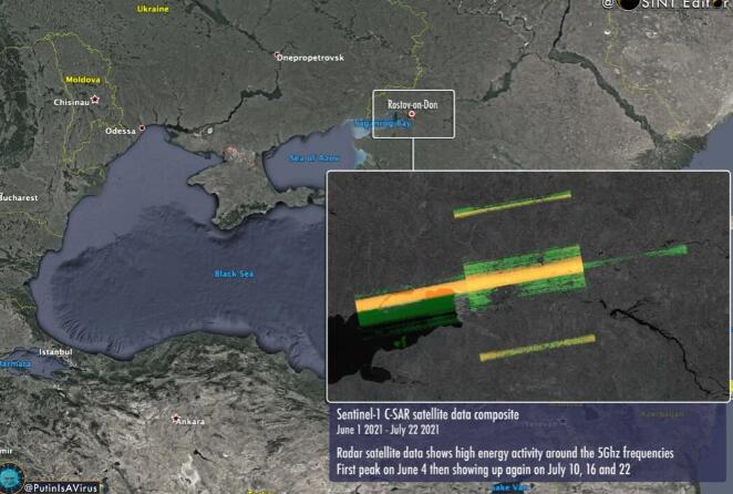 俄罗斯正在干扰欧洲航天局的哨兵卫星?