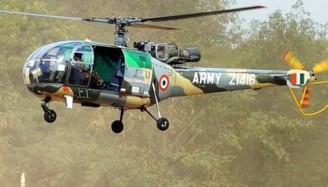 军用直升机在卡图亚的兰吉特萨加尔大坝附近坠毁 救援行动继续进行