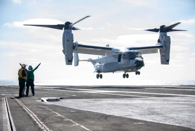 美国海军以3.09亿美元的价格订购额外的CMV-22B鱼鹰飞机