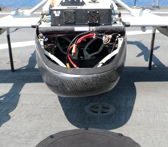 海军空战中心与军事海运司令部合作 在海上环境中测试无人机系统概念