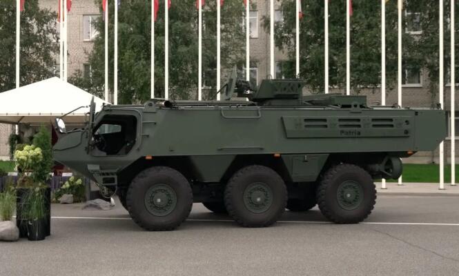 拉脱维亚从帕特里亚订购了200辆6×6装甲车