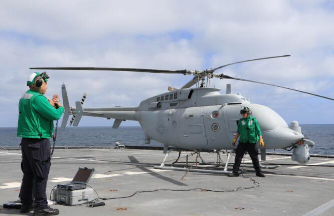 美国海军授予诺斯罗普格鲁曼公司2200万美元用于无人MQ-8无人机直升机工作