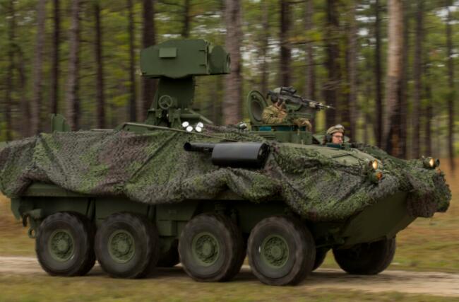 美国海军陆战队的轻型装甲车将接收新的自密封油箱