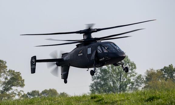西科斯基展示花式S-97 Raider 直升机看起来已准备好开展业务
