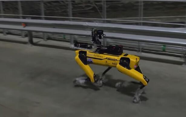 波士顿动力公司的狗状机器人在切尔诺贝利被发现