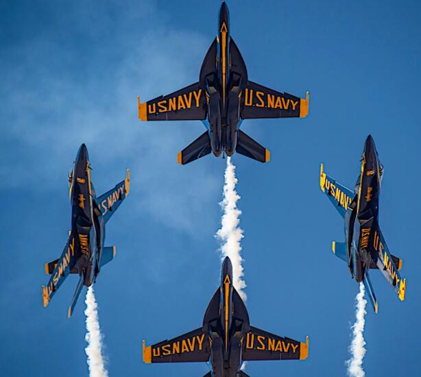 美国海军蓝天使计划2023年在美国举办62场演出