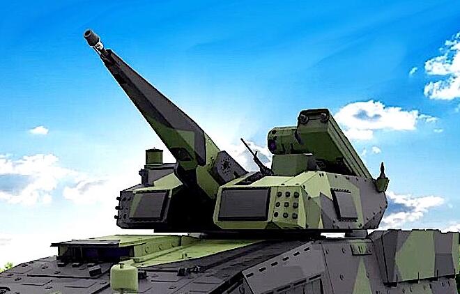 Skyranger 30 HEL是末日防空机 发射高能激光