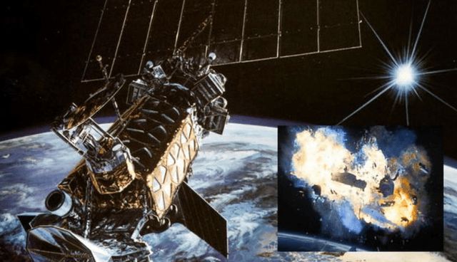 美国最早发展卫星技术的国家飞船成功拦截卫星试验