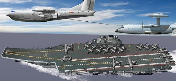 中国固定翼舰载预警机_中国fl-3000n舰载反导系统_中国舰载固定翼预警机
