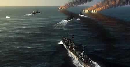纳粹德国海军潜艇以“狼群战术”不断袭击美国、英国等同盟国
