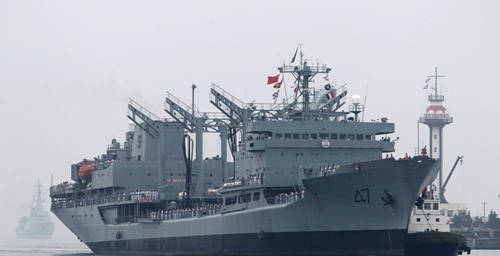 中国海军第二十一批护航编队抵达巴基斯坦进行为期5天友好访问
