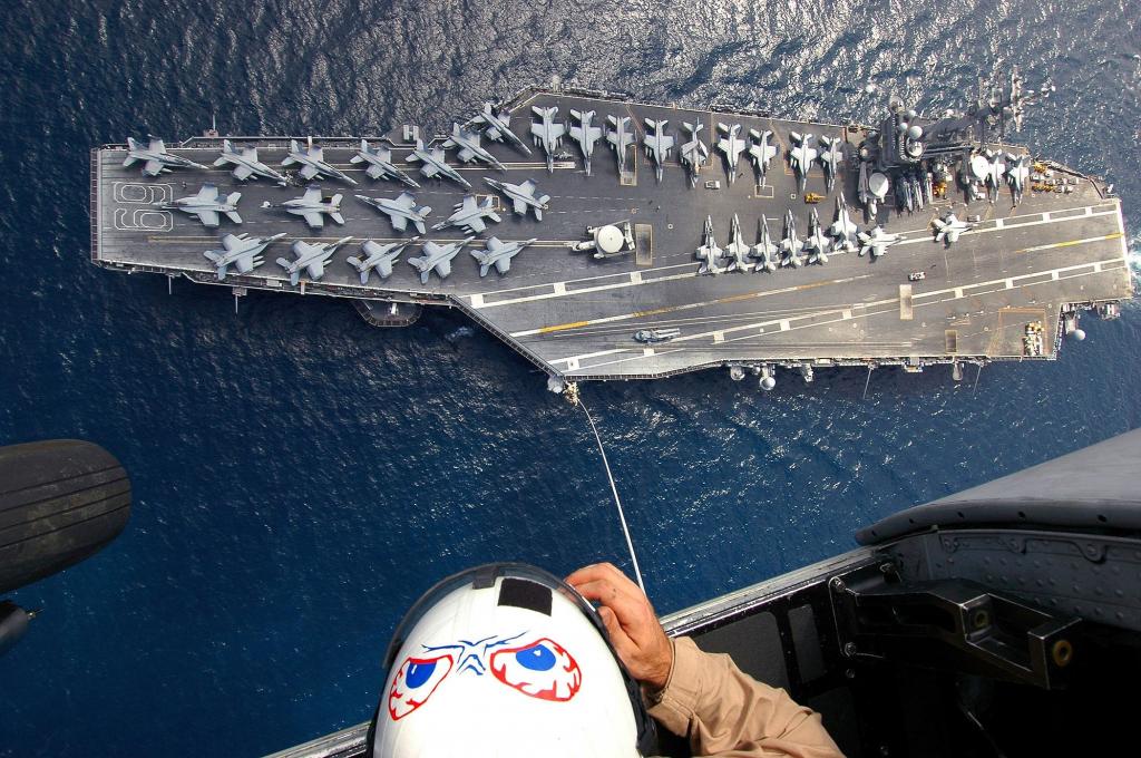 世界最强美国海军-11艘核动力航母未来将建造十艘