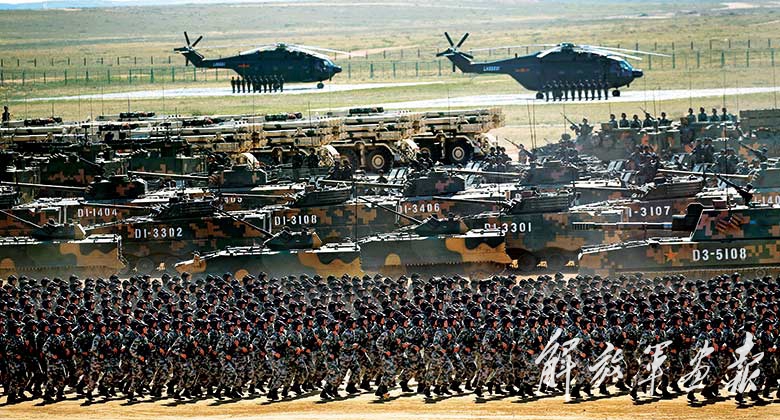 国庆70周年阅兵共编32个装备方队均为国产现役主战装备