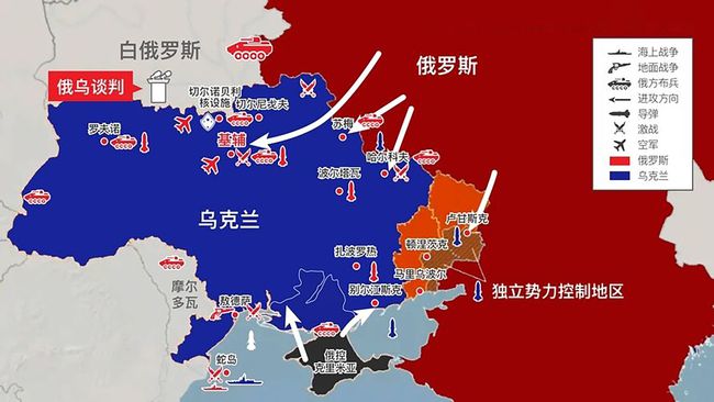 乌克兰局势政府军控制面积图_乌克兰局势地图_乌克兰局势图