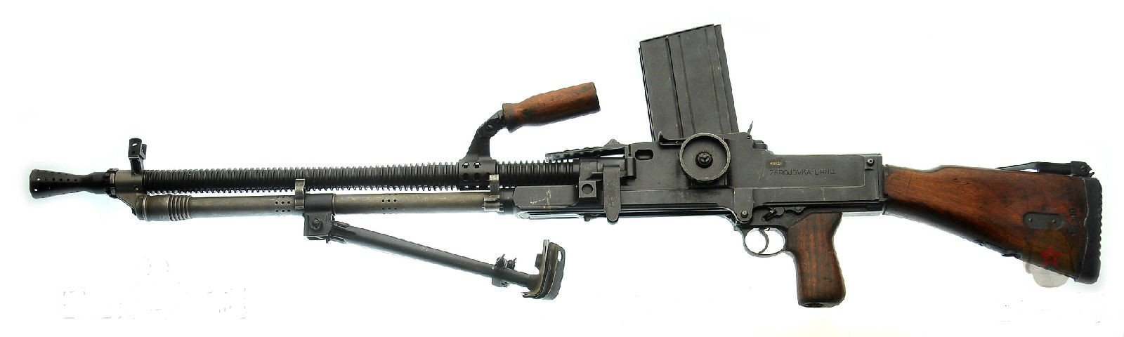 捷克式机枪和歪把子_捷克式轻机枪有效射程_捷克式机枪1/6模型