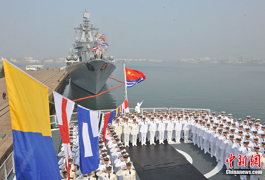 17艘外国军舰已抵青岛,海军特种部队负责港区安保(组图)